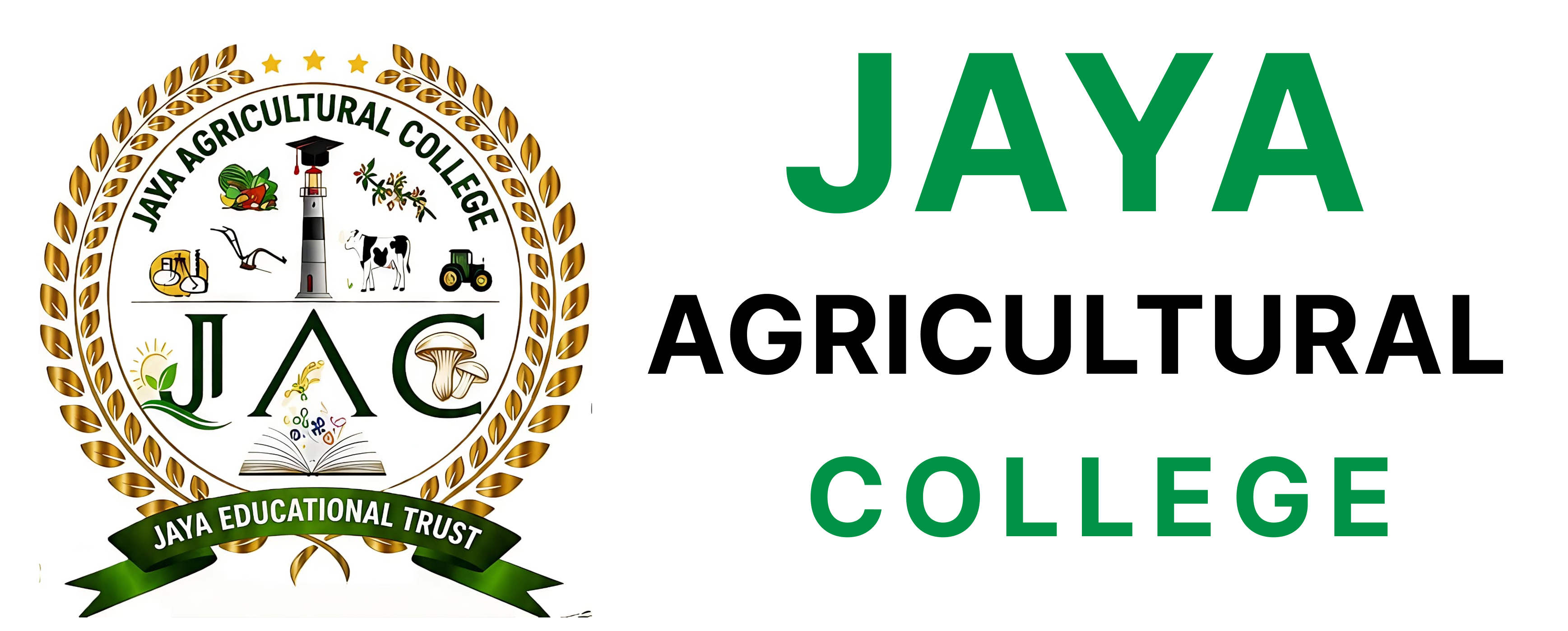 Jaya Agricultural College Logo